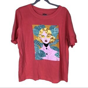 Bijou Karman Women  graphic Tee shirt NWT SZ. Small NWT